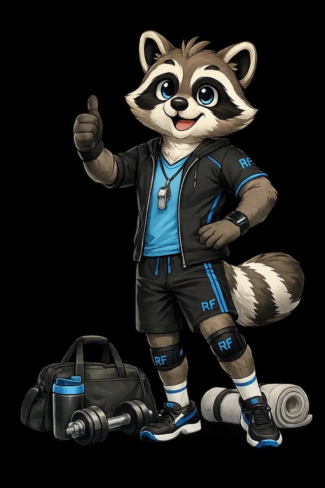 Mascotte de coach avec un tableau tactique